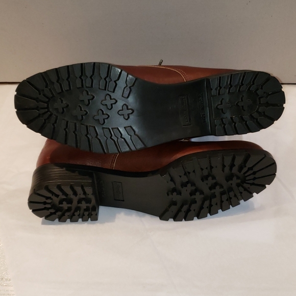 Eddie Bauer NEW Lug Sole Lace Up Leather Boot Women's 10 Burgundy USA 🎉HPx2🎉 - Picture 12 of 16